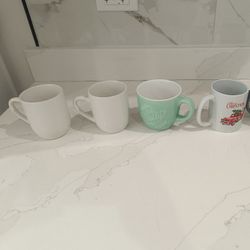 4 Coffee Mugs