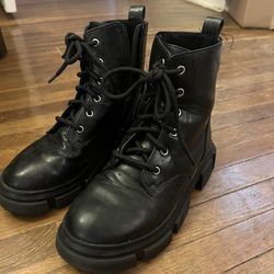 Girl Combat Boots 