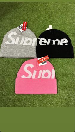Supreme Big Logo Beanies