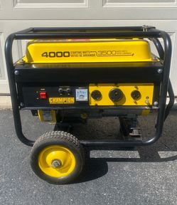 Champion 4000W / 3500W Portable Gas Generator