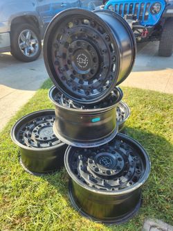 17" Black Rhino Hard Alloys Wheels "17x9.5" (Set of 5)