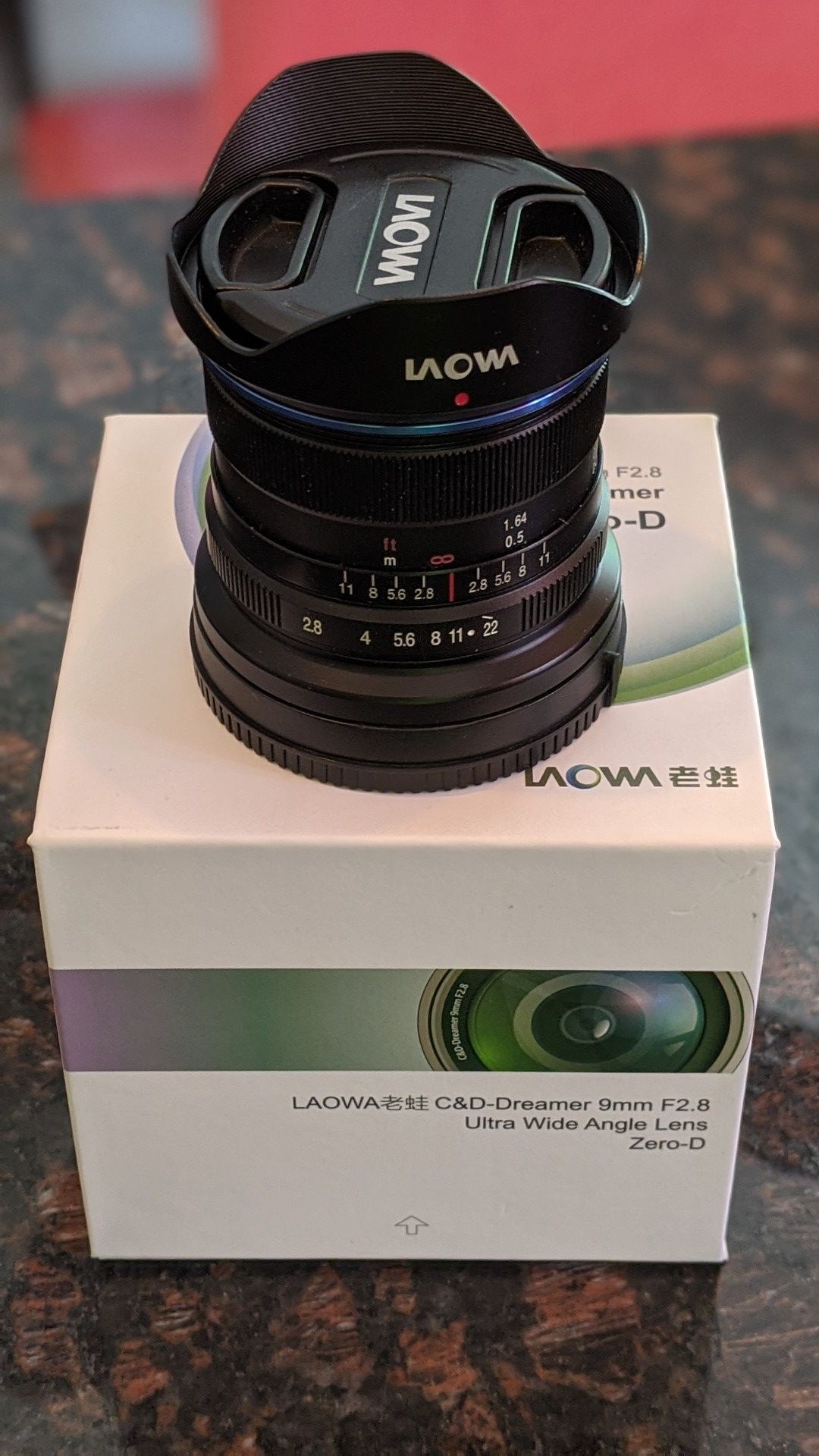 Laowa 9mm 2.8 ultra wide lens for Sony e-mount camera