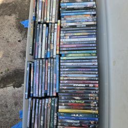 90 + DVDs And Blue Ray Movies