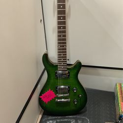 Austin 6 String Electric Guitar Green 