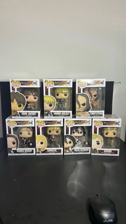 Funko Pop Attack on Titan Set of 7