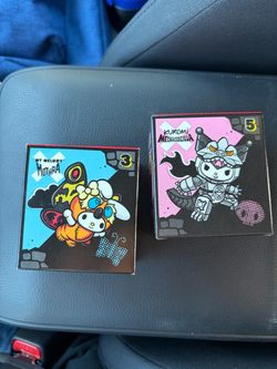 Sanrio x Godzilla My Melody Mothra & Kuromi Mechagodzilla Figures