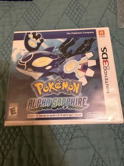 Pokemon Alpha Sapphire (Brand New Factory Sealed US Version) Nintendo 3DS