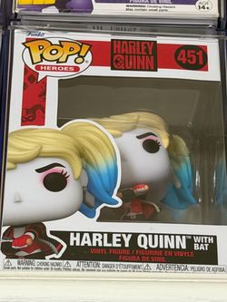 Funko Pop Heroes Harley Quinn with Bat #451