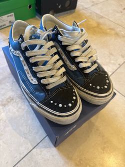 Pearl Vans blue size 9