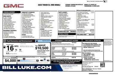 2025 GMC Yukon XL