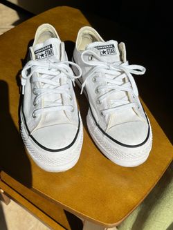 Converse Chuck Taylor all star platform low tops
