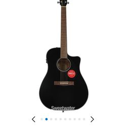 Acoustic Fender Guitar