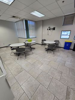 Tables are chairs
