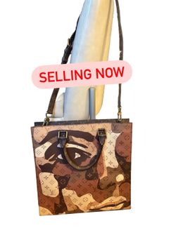 Louis Vuitton Kid Super Sac Plat Handbag