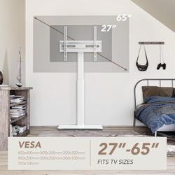 New TV Stand with Swivel, Height Adjustable (In Box)
