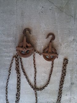 Yake & Town 1/2 Ton Pulley Set.