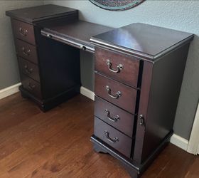 Cherry Wood Vanity