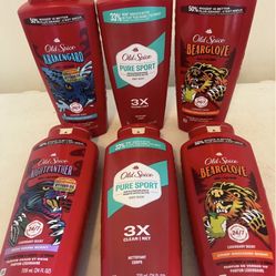 Old Spice Body Wash $5 Each
