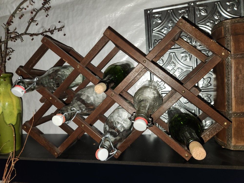 Wine Rack And Wine Case