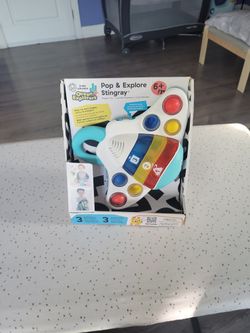 Baby Einstein Pop & Explore Stingray Popper Toy 6+m