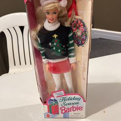 Vintage 1996 Special Edition Holiday Season Barbie