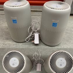 🏆 2 LEVOIT Air Purifiers for Bedroom Home, 3-in-1 Filter Cleaner with Fragrance Sponge for Better Sleep, White... Value $80