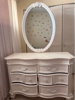 Disney Princess White Dresser Gavetero de princesa