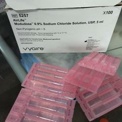 Saline For Breathing Treatments ..Free!