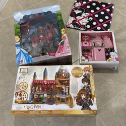 Disney Castle New In Box Plus Others