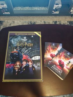NEW Harry Potter Warner Bros. Studio Tour London Souvenir Guidebook & More