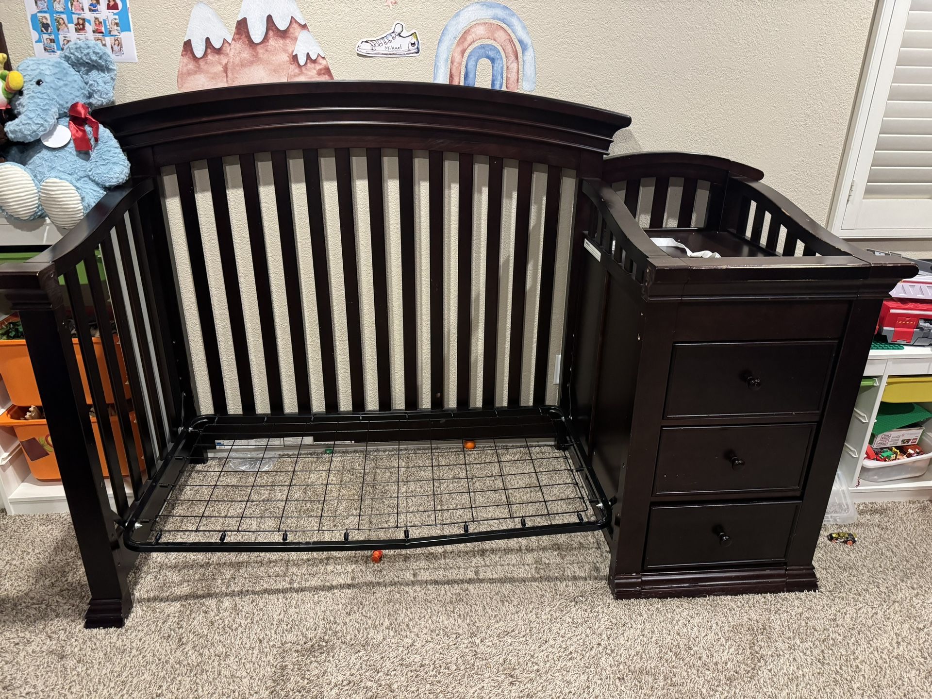 Crib Frame Baby Crib / Toddler Bed Frame for Sale in Norwalk, CA - OfferUp