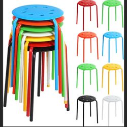 8 pack Of Stackable Stools 
