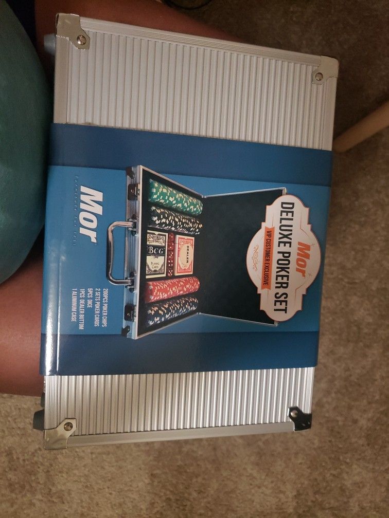 Mor Deluxe poker Set