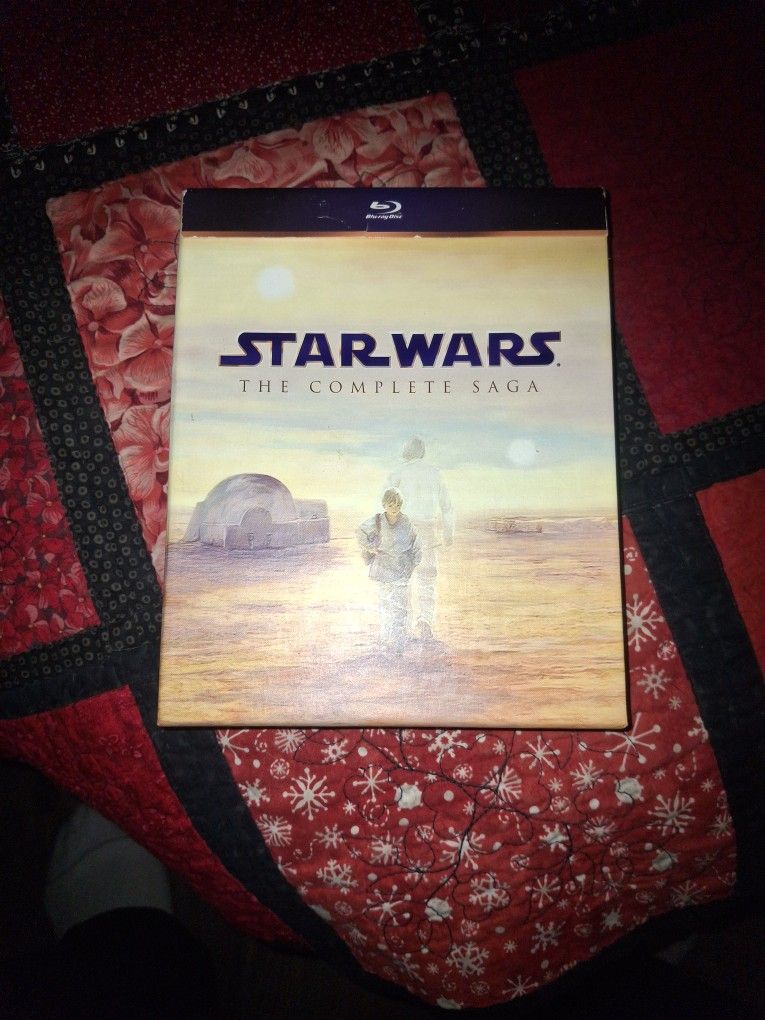 Star Wars The Complete Saga 9 disc Blu Ray Set