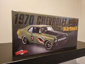 1970 Chevy Nova Street Fighter Warhawk 1:18 Diecast By GMP