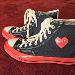 Converse Play Black&red