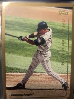 Garrett Anderson, 1999 Topps, Angels baseball card