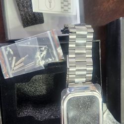 Miohhr Stainless Steel Watch Band With Case Compatible With Apple Brand New 30 Obo
