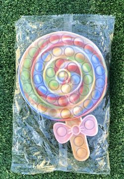 Lollipop Fidget Pop It Toy