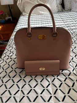 Blush Pink MK With Matching wallet
