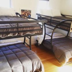 Full Metal Bunk Bed 