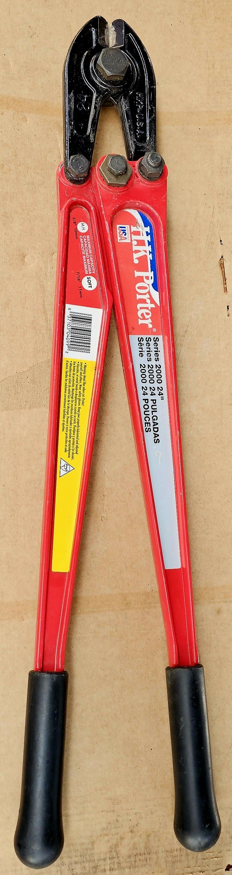 HK PORTER USA TOOLS
24 in. Series 2000 General Purpose Center Cut Bolt Cutter 0190AC 