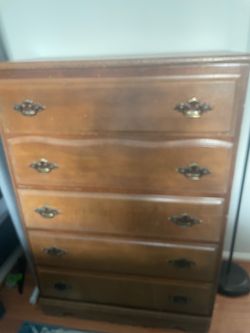 Antique Wood Dresser