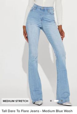 Fashion Nova Heart Pocket Flare Jeans