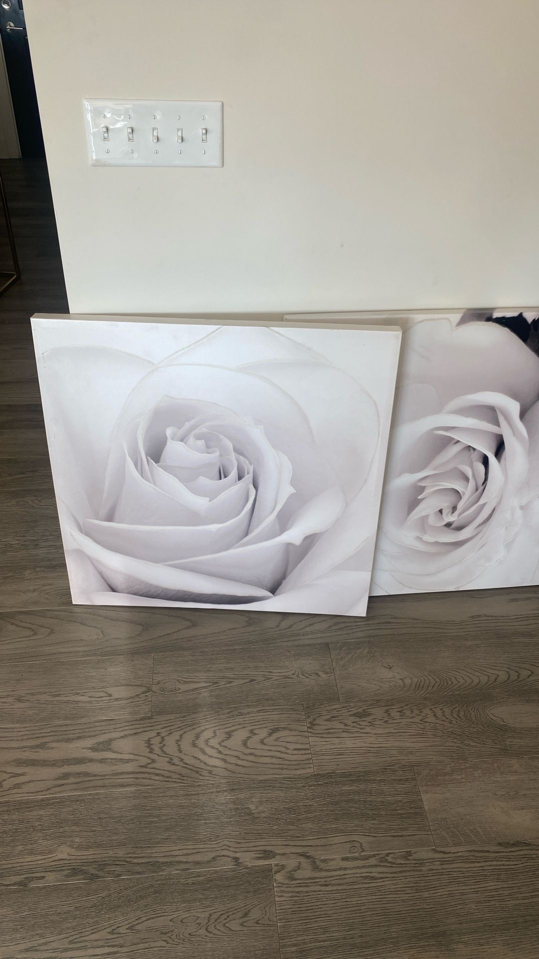 Flower w2 piece flower wall art