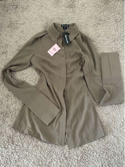 CHIFFON FITTED SHIRT