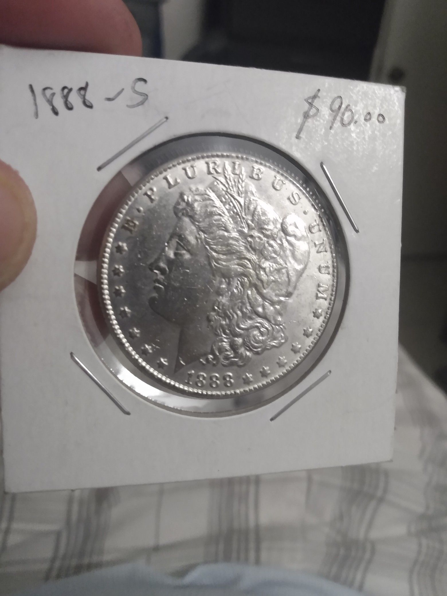 1888 - S Morgan Silver Dollar