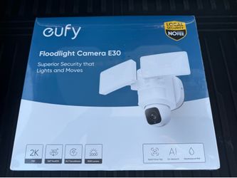 Brand New and Sealed Eufy Flood Light and Security Camera