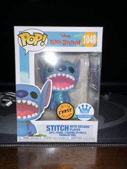 Stitch With Record Player Chase Funko pop