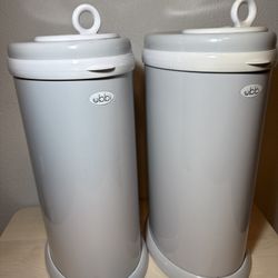 Ubbi Nappy Diaper Disposal Canister Lot 2
